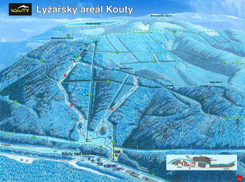 Chata Koutik Loučná nad Desnou Екстериор снимка